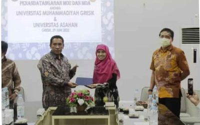 Fakultas Hukum Universitas Asahan dan Universitas Muhammadiyah Gresik Teken MoU dan MoA untuk Perkuat Kerja Sama Akademik